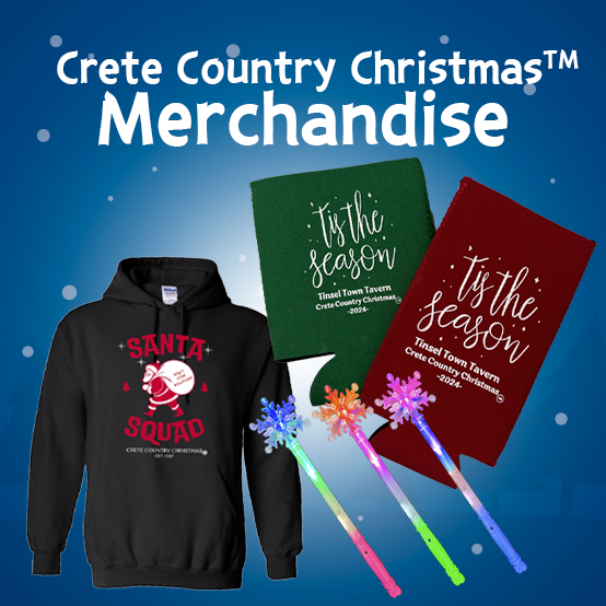 Crete Country Christmas Merchandise